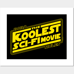 The Koolest Sci-Fi Movie Tribute Yellow Ver. Posters and Art